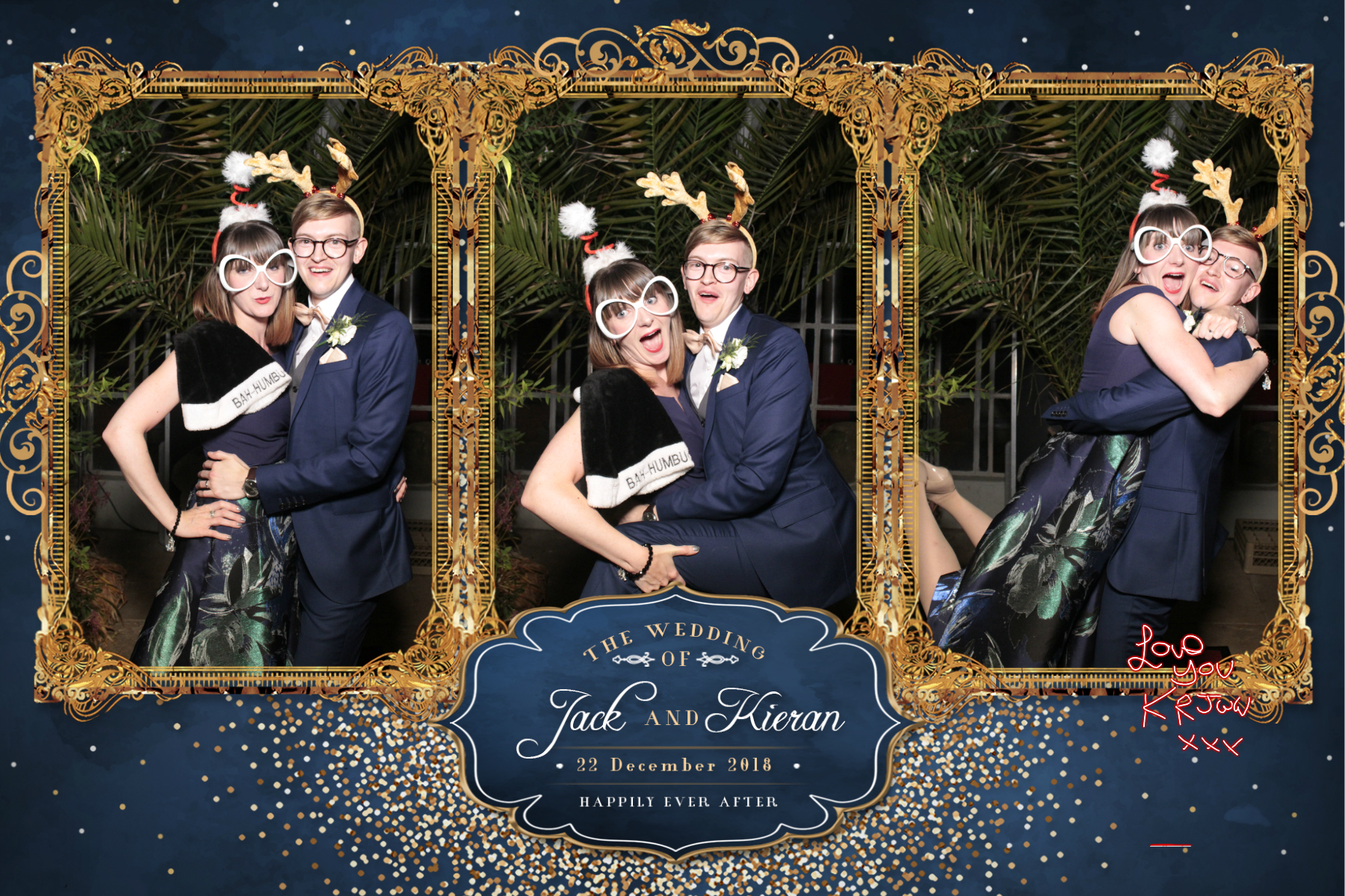 Jack and Kieran's Wedding | View more photos from the event at gallery.myphotoboothexperience.co.uk/u/MyPhotoBoothExperienceLtd/Jack-and-Kierans-Wedding